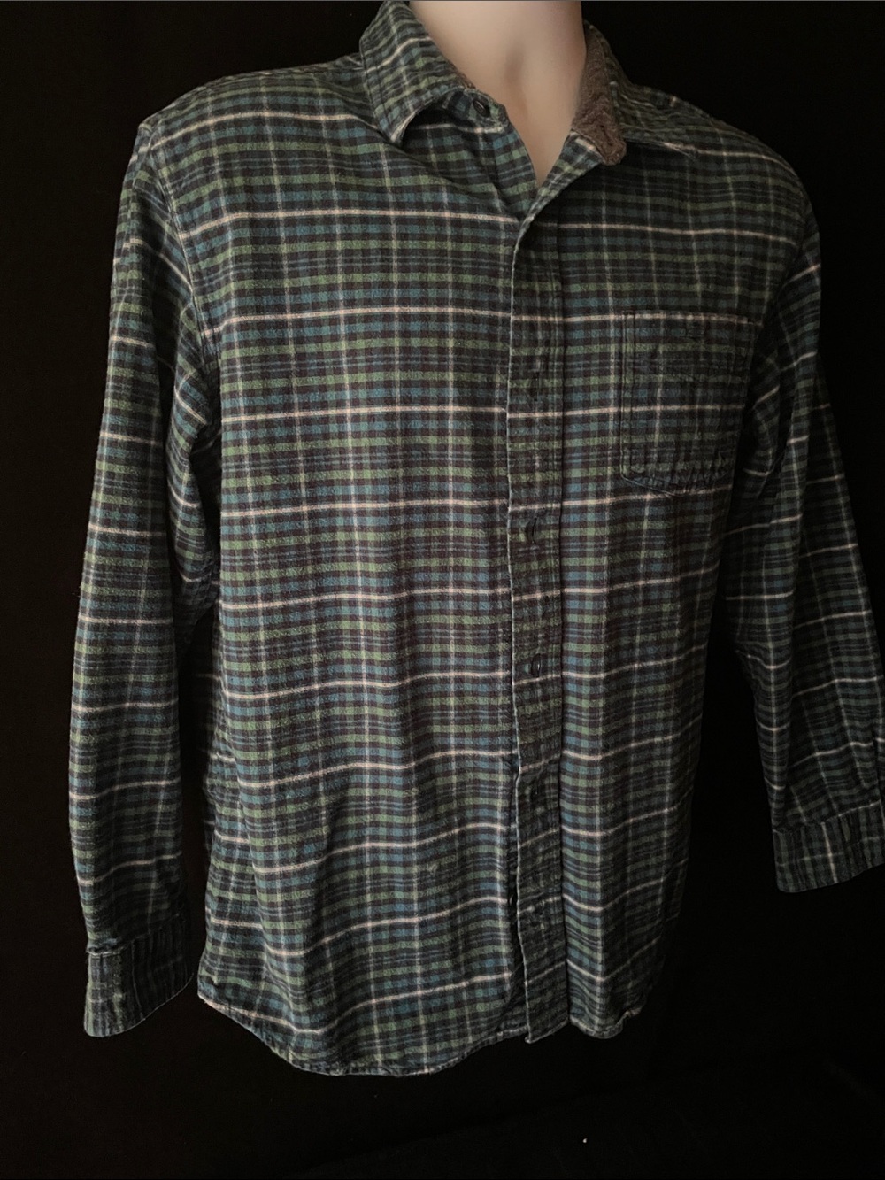 Men’s EUC VINTAGE Sz M Reg L.L. BEAN 80’s 90’s Plaid Button-Down Shirt